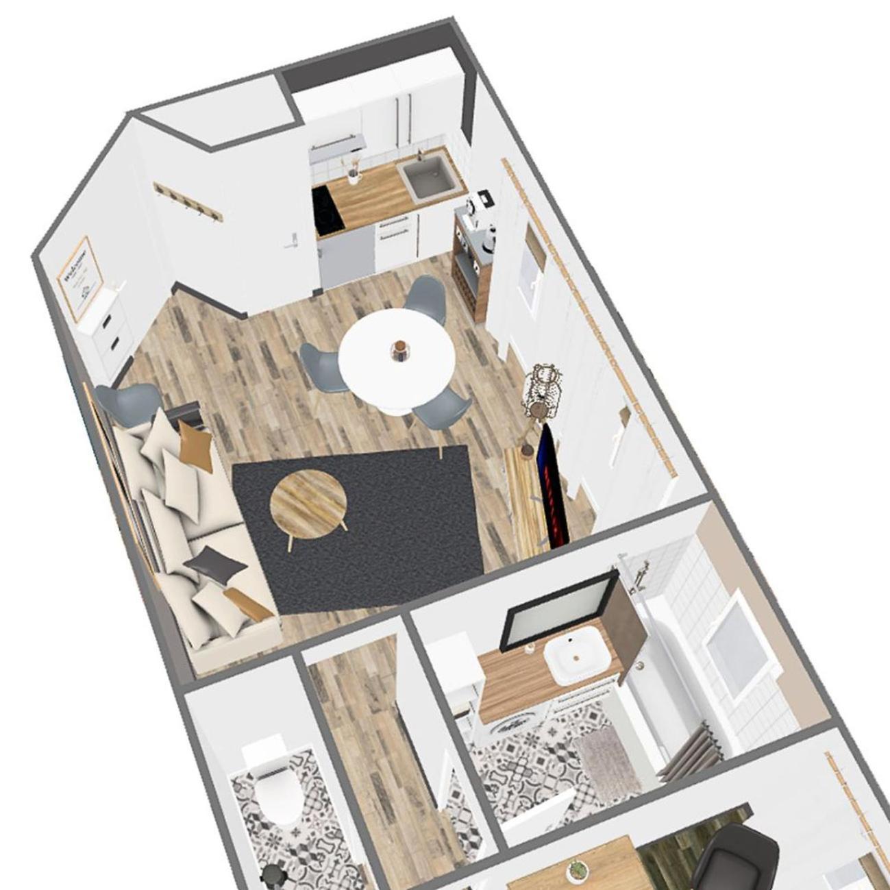 Le Cocoon St Lo: Private Cozy With Netflix & Free Parking
