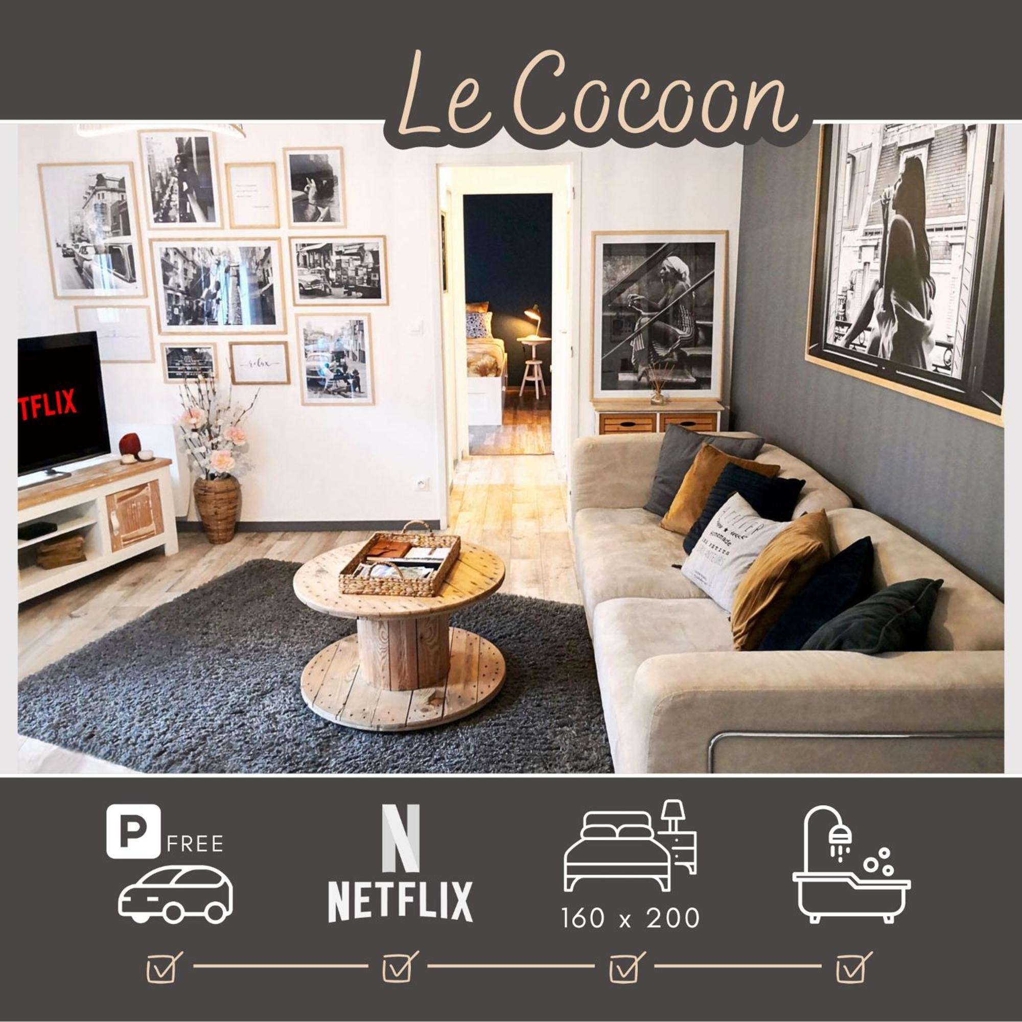 Le Cocoon St Lo: Private Cozy With Netflix & Free Parking *